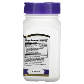 Thành phần vi chất của 21st Century Acidophilus Probiotic Blend 100 Capsules 740985213391