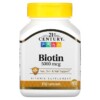 Thực phẩm chức năng 21st Century Biotin 5.000 mcg 110 Capsules 740985271162
