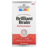 Thực phẩm chức năng 21st Century Brilliant Brain Performance 30 Capsules 740985280539