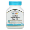 Thực phẩm chức năng 21st Century Calcium Magnesium Zinc + D3 90 Tablets 740985222638