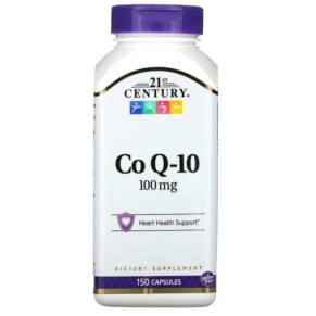Thực phẩm chức năng 21st Century CoQ10 100 mg 150 Capsules 740985274347