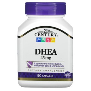 Thực phẩm chức năng 21st Century DHEA 25 mg 90 Capsules 740985211779