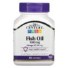 Thực phẩm chức năng 21st Century Fish Oil 1000 mg 60 Softgels 740985214954