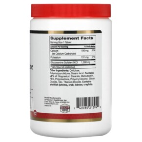 21st Century Glucosamine Relief 1.000 mg 400 Tablets 3 Thành phần vi chất của 21st Century Glucosamine Relief 1.000 mg 400 Tablets 740985213940