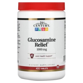 Thực phẩm chức năng 21st Century Glucosamine Relief 1.000 mg 400 Tablets 740985213940