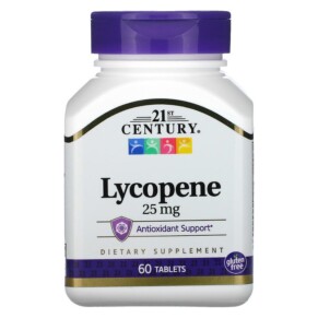 Thực phẩm chức năng 21st Century Lycopene 25 mg 60 Tablets 740985224007