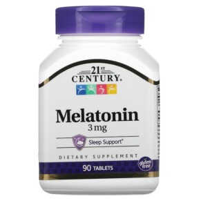 Thực phẩm chức năng 21st Century Melatonin 3 mg 90 Tablets 740985212400
