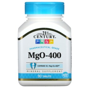 Thực phẩm chức năng 21st Century MgO-400 90 Tablets 740985270721