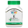 Thực phẩm chức năng 21st Century Natural Vitamin E 268 mg (400 IU) 110 Softgels 740985223437
