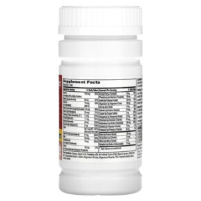 Thành phần vi chất của 21st Century One Daily Maximum 100 Tablets 740985273043