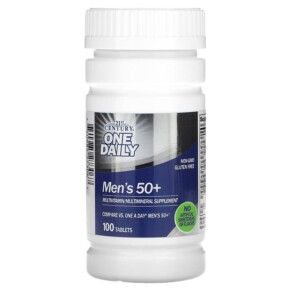 Thực phẩm chức năng 21st Century One Daily Men's 50+ Multivitamin Multimineral 100 Tablets 740985273067