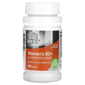 Thực phẩm chức năng 21st Century One Daily Women's 50+ Multivitamin Multimineral 100 Tablets 740985273098