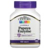 21st Century Papaya Enzyme Chewable 100 Tablets 5 Thực phẩm chức năng 21st Century Papaya Enzyme Chewable 100 Tablets 740985226629