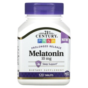 Thực phẩm chức năng 21st Century Prolonged Release Melatonin 10 mg 120 Tablets 740985280287