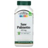 Thực phẩm chức năng 21st Century Saw Palmetto 450 mg 200 Vegetarian Capsules 740985216897