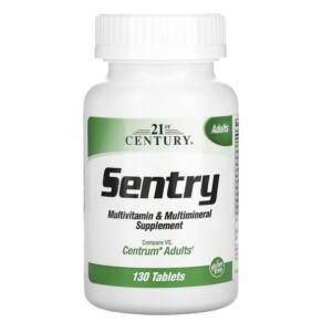 Thực phẩm chức năng 21st Century Sentry Adults Multivitamin & Multimineral Supplement 130 Tablets 740985223802