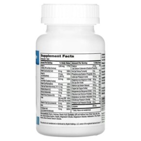 Thành phần vi chất của 21st Century Sentry Men Multivitamin & Multimineral Supplement 120 Tablets 740985226735