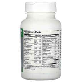 Thành phần vi chất của 21st Century Sentry Senior Multivitamin & Multimineral Supplement Adults 50+ 125 Tablets 740985223901