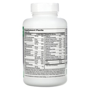 Thành phần vi chất của 21st Century Sentry Senior Multivitamin & Multimineral Supplement Adults 50+ 265 Tablets 740985227039