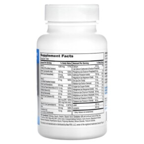 Thành phần vi chất của 21st Century Sentry Senior Multivitamin & Multimineral Supplement Men 50+ 100 Tablets 740985275405
