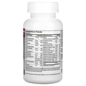 Thành phần vi chất của 21st Century Sentry Senior Multivitamin & Multimineral Supplement Women 50+ 100 Tablets 740985275429