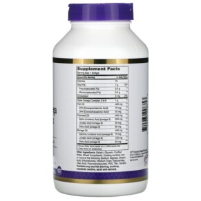 Thành phần vi chất của 21st Century Triple Omega Complex 3-6-9 180 Enteric Coated Softgels 740985228753