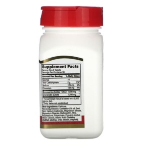 Thành phần vi chất của 21st Century Triple Strength Glucosamine / Chondroitin 60 Tablets 740985224762