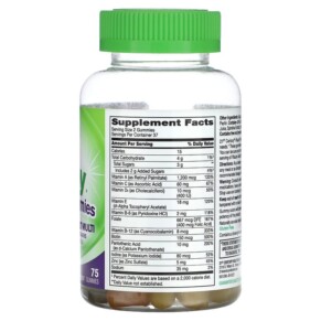 Thành phần vi chất của 21st Century Vita Joy Gummies Adult Multi Fruit 75 Gummies 740985276174