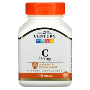 Thực phẩm chức năng 21st Century Vitamin C 250 mg 110 Tablets 740985222942