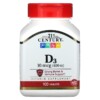 Thực phẩm chức năng 21st Century Vitamin D3 10 mcg (400 IU) 100 Tablets 740985226612