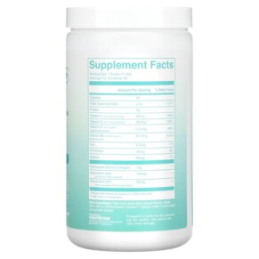 Thành phần vi chất của 310 Nutrition Collagen Types I & III Collagen Peptides Citrus Splash 12.6 oz (357 g) 810018832148