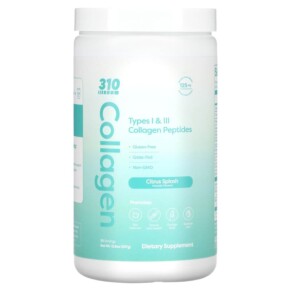 Thực phẩm chức năng 310 Nutrition Collagen Types I & III Collagen Peptides Citrus Splash 12.6 oz (357 g) 810018832148