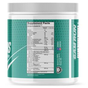 Thành phần vi chất của 6AM Run Super Greens Mixed Berry 9.5 oz (270 g) 723503038300