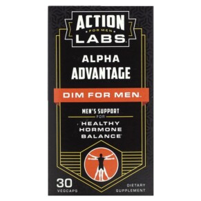 Thực phẩm chức năng Action Labs Alpha Advantage Dim For Men 30 Vegcaps 047868109629
