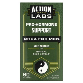 Thực phẩm chức năng Action Labs Pro-Hormone Support DHEA For Men 60 Vegcaps 047868147317
