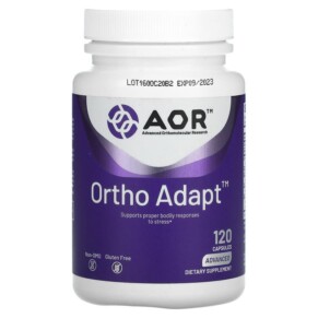 Thực phẩm chức năng Advanced Orthomolecular Research AOR Ortho Adapt 120 Capsules 624917080131