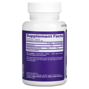 Thành phần vi chất của Advanced Orthomolecular Research AOR Peak K2 90 Capsules 624917080070