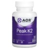 Thực phẩm chức năng Advanced Orthomolecular Research AOR Peak K2 90 Capsules 624917080070