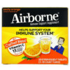 Thực phẩm chức năng AirBorne Immune Support Supplement Zesty Orange 3 Tubes 10 Effervescent Tablets Each 647865100300