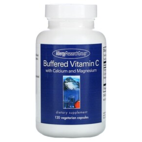 Thực phẩm chức năng Allergy Research Group Buffered Vitamin C with Calcium and Magnesium 120 Vegetarian Capsules 713947700109