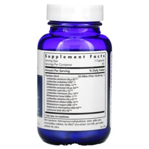 Thành phần vi chất của Allergy Research Group Essential-Biotic Complete 50 Billion CFUs 60 Delayed-Release Vegetarian Capsules 713947773004