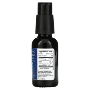 Thành phần vi chất của Allergy Research Group Liposomal Melatonin 1 fl oz (30 ml) 713947775305