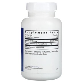 Thành phần vi chất của Allergy Research Group Mastica Authentic Chios Mastiha 120 Vegetarian Capsules 713947736603