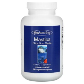 Thực phẩm chức năng Allergy Research Group Mastica Chios Gum Mastic 240 Vegetarian Capsules 713947773707