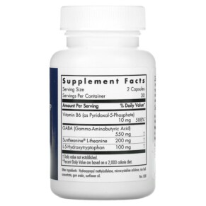 Thành phần vi chất của Allergy Research Group Zen Sleep with P5P and 5-HTP 60 Vegetarian Capsules 713947773608