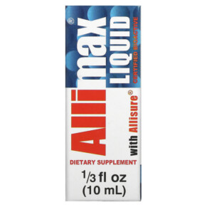 Thực phẩm chức năng Allimax Liquid with Allisure 1/3 fl oz (10 ml) 872232000079