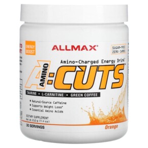 Thực phẩm chức năng ALLMAX ACUTS Amino-Charged Energy Drink Orange 7.4 oz (210 g) 665553226033
