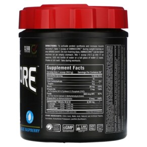 Thành phần vi chất của ALLMAX AMINOCORE BCAA Blue Raspberry 2.1 lbs (945 g) 665553228716