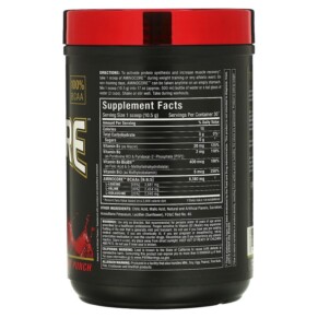 Thành phần vi chất của ALLMAX AMINOCORE BCAA Fruit Punch 0.69 lbs (315 g) 665553228624