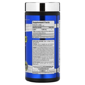 Thành phần vi chất của ALLMAX CLA95 150 Softgels 665553201788